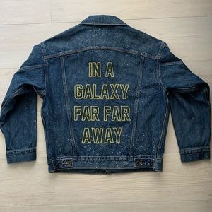Disney Parks Star Wars Denim Jean Jacket unisex